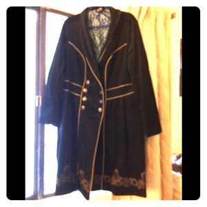 Dr Who corduroy coat NWOT